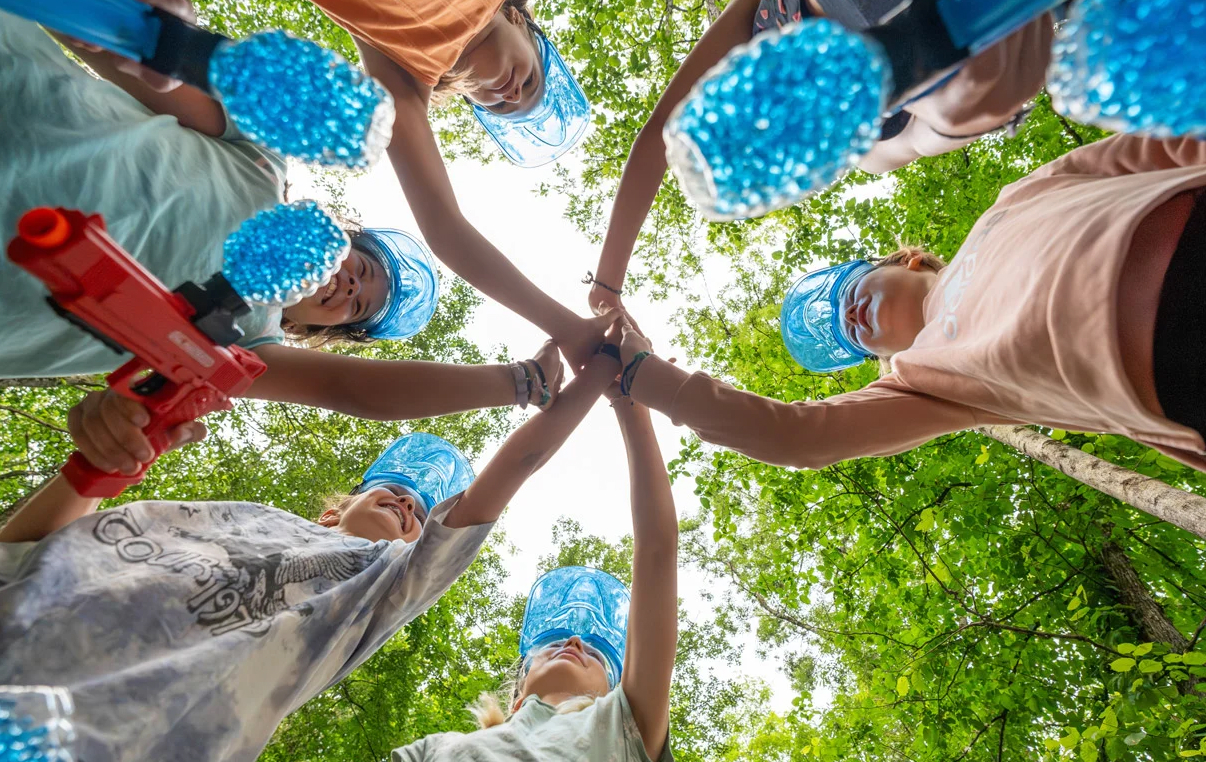 Activité Gelly Ball lors dun team building en Occitanie