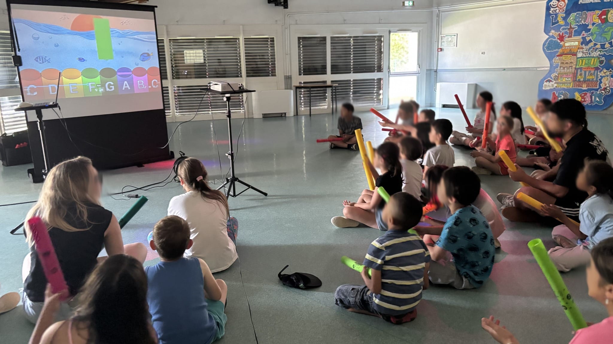 Organisation dune animation Boomwhackers en Occitanie pour événement associatif ou entreprise